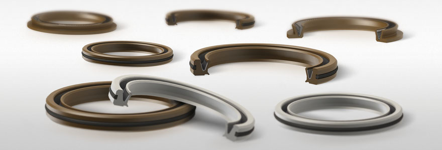 PTFE shaft seals