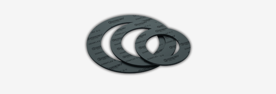 Joint découpé matière fibre graphite