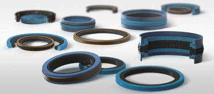 Joints hydrauliques de piston - Hydraulic piston seals - 420 x 185