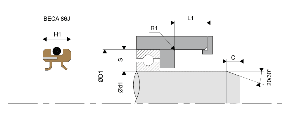 Layout diagram BECA 86J