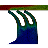 Simulation - triple lèvre - lip